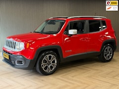 Jeep Renegade - 1.4 MultiAir Limited AUT. PANORAMADAK CAMERA PDC CRUISE LEDER KEYLESS-GO NAVIGATIE
