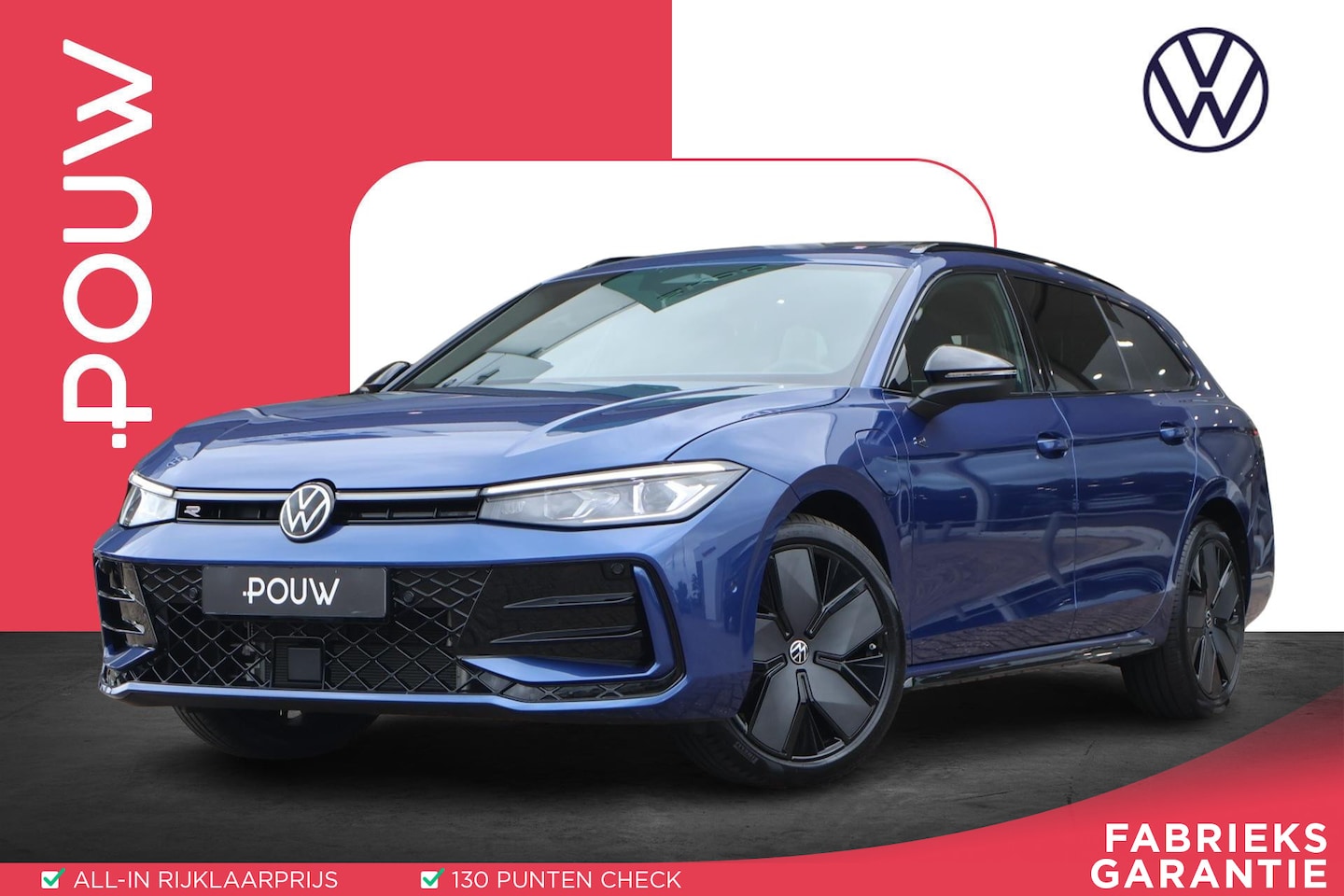 Volkswagen Passat Variant - 1.5 eHybrid 272pk R-Line Edition | SoH 99% | Trekhaak | Panoramadak | Camera | Stoelmemory - AutoWereld.nl