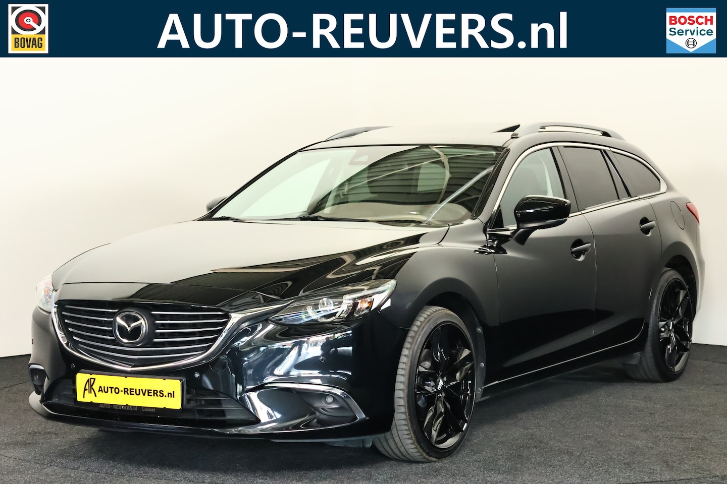 Mazda 6 Sportbreak - 2.5 SkyActiv-G 192 Kizoku Intense / Schuifdak / Leder / BOSE / ACC / HUD - AutoWereld.nl