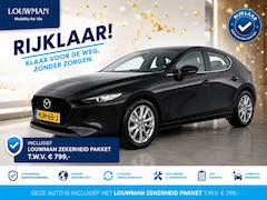 Mazda 3 - 3 2.5 e-SkyActiv-G M Hybrid 140 Prime-line | RIJKLAAR INCLUSIEF AFLEVERPAKKET TWV €799,