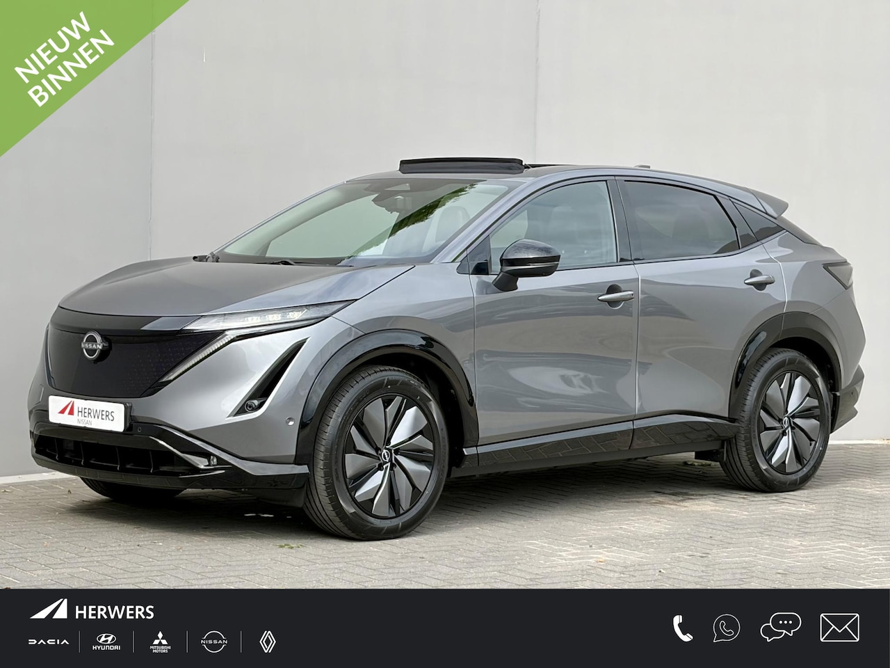 Nissan Ariya - e-4ORCE Evolve 91 kWh 4WD / 306 PK / Leder / 1.500 kg Trekgewicht / Warmtepomp / 10 jaar N - AutoWereld.nl