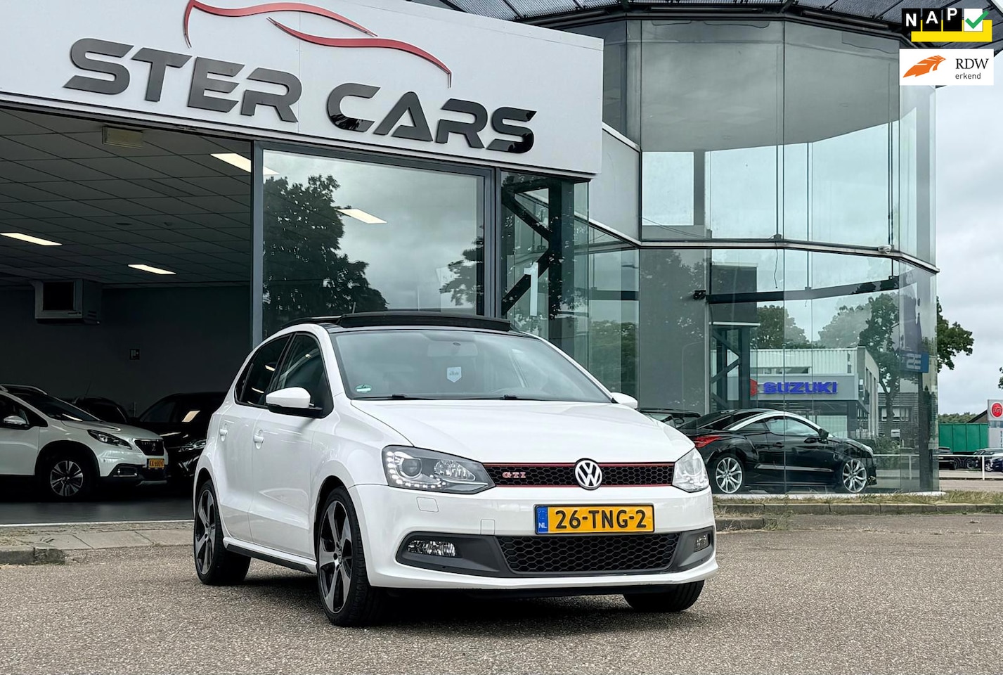 Volkswagen Polo - 1.4 TSI GTI|Automaat|Schuifdak|Carplay|NAP| - AutoWereld.nl