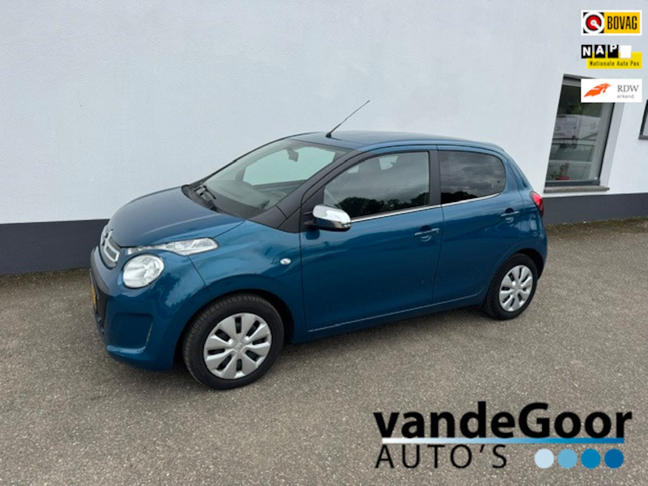 Citroën C1 - 1.0 VTi Feel 1.0 VTi Feel, '22, camera, navi, 1e eigenaar, 100% onderhouden ! - AutoWereld.nl