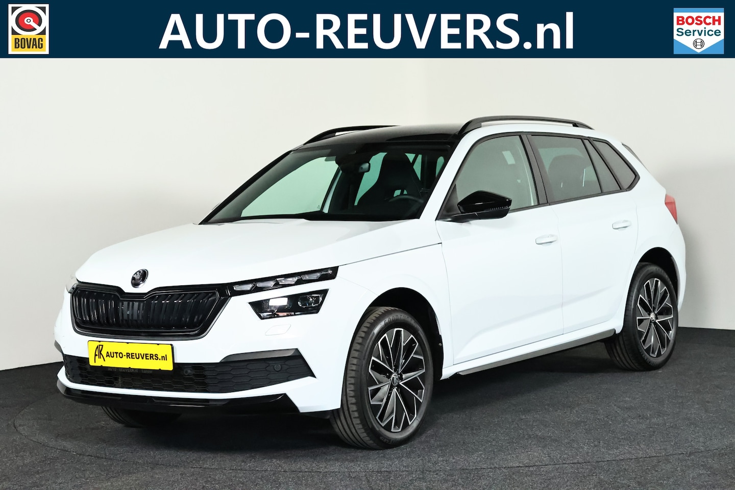 Skoda Kamiq - 1.0 TSI Monte Carlo Panorama / LED / Front assist / Navigatie / Cruise - AutoWereld.nl