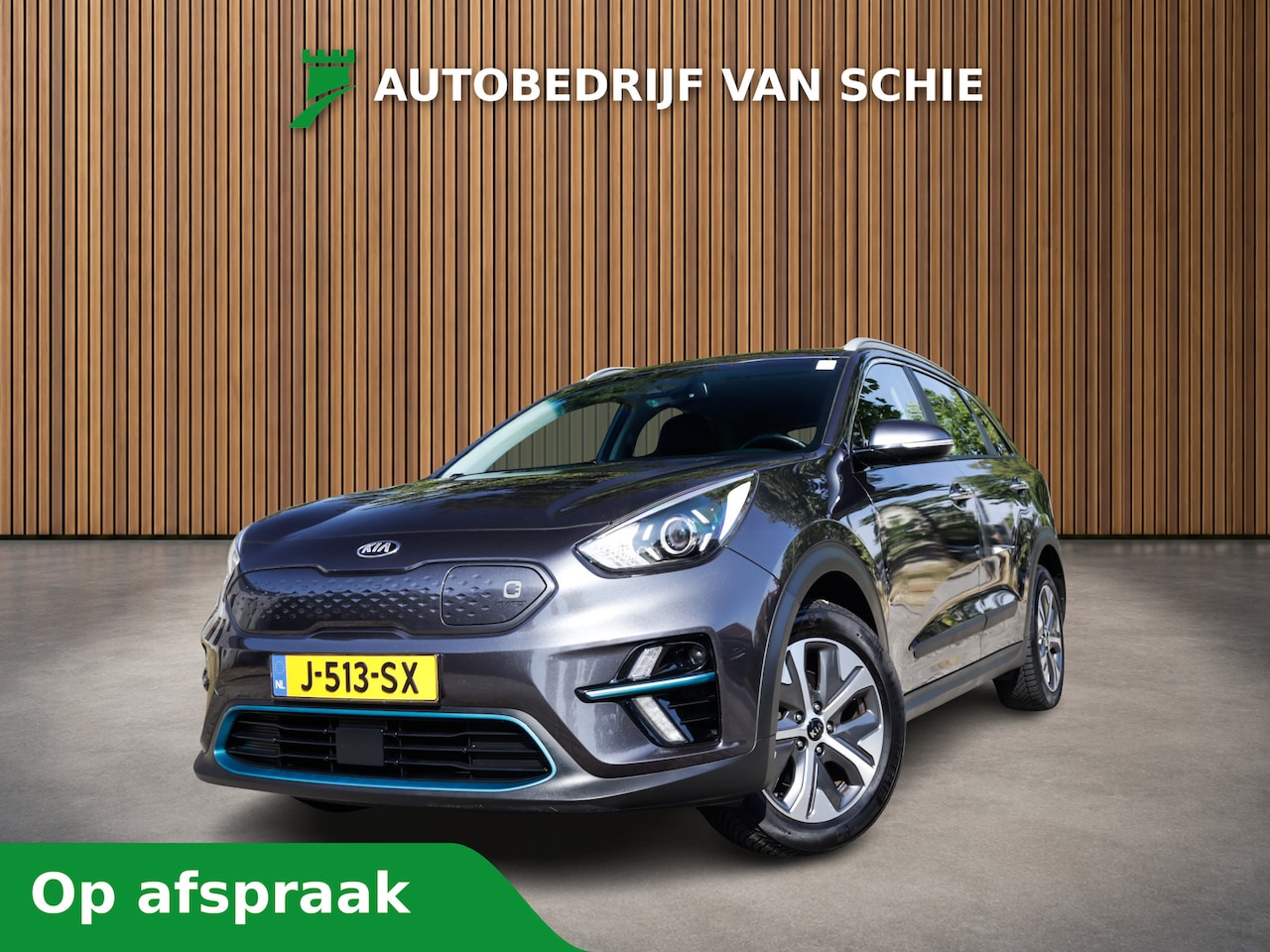 Kia e-Niro - DynamicLine 64 kWh 3-Fase 1e-Eig. & Dealer-Onderh. BOVAG-Garantie. NL-Auto. - AutoWereld.nl