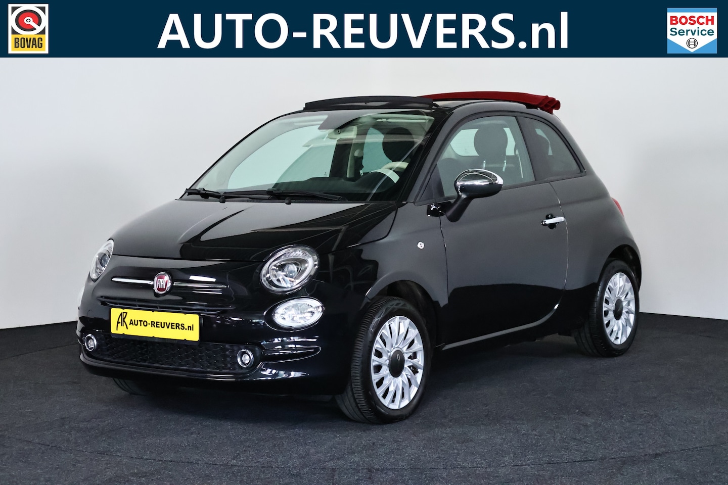 Fiat 500 C - 1.0 Hybrid Dolcevita Cabrio / Opendak / Cruisecontrol / Clima - AutoWereld.nl