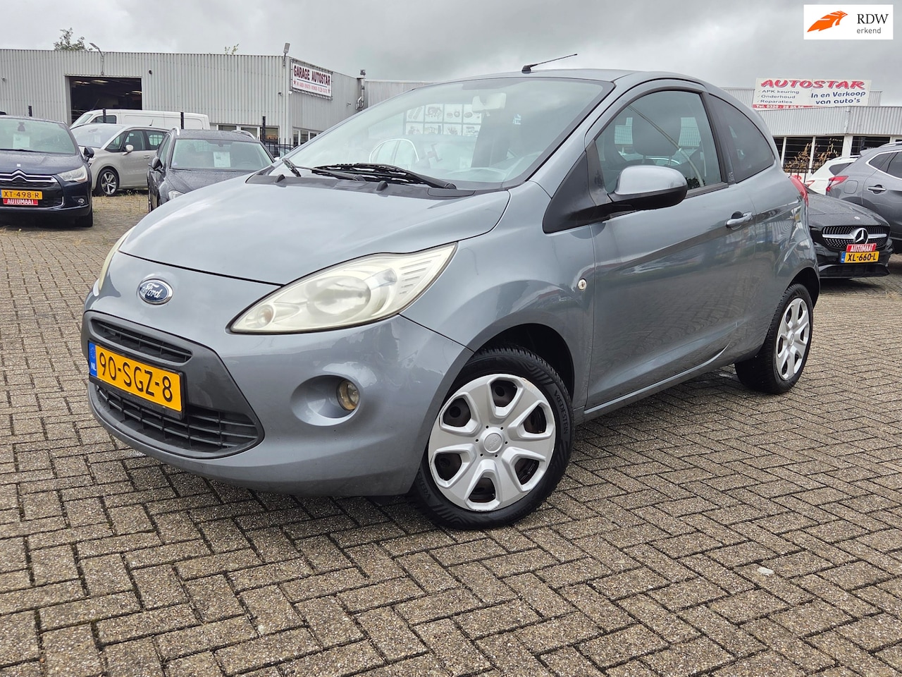 Ford Ka - 1.2 Cool&Sound/AIRCO/NIEUW DISTRUBITIERIEN+WATERPOMP - AutoWereld.nl