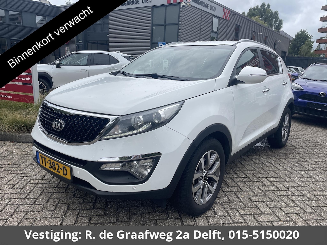 Kia Sportage - 1.6 GDI DynamicLine | Stoelverwarming | Parkeersensoren | Camera | Cruise control - AutoWereld.nl