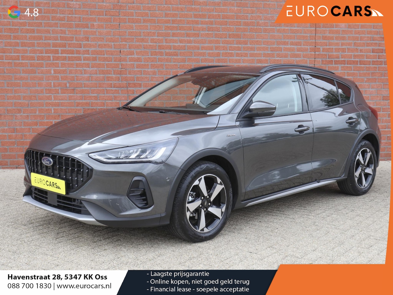 Ford Focus - 1.0 EcoBoost 155pk Automaat Active X Ford Focus 1.0 EcoBoost 155pk Hybrid Automaat Active - AutoWereld.nl