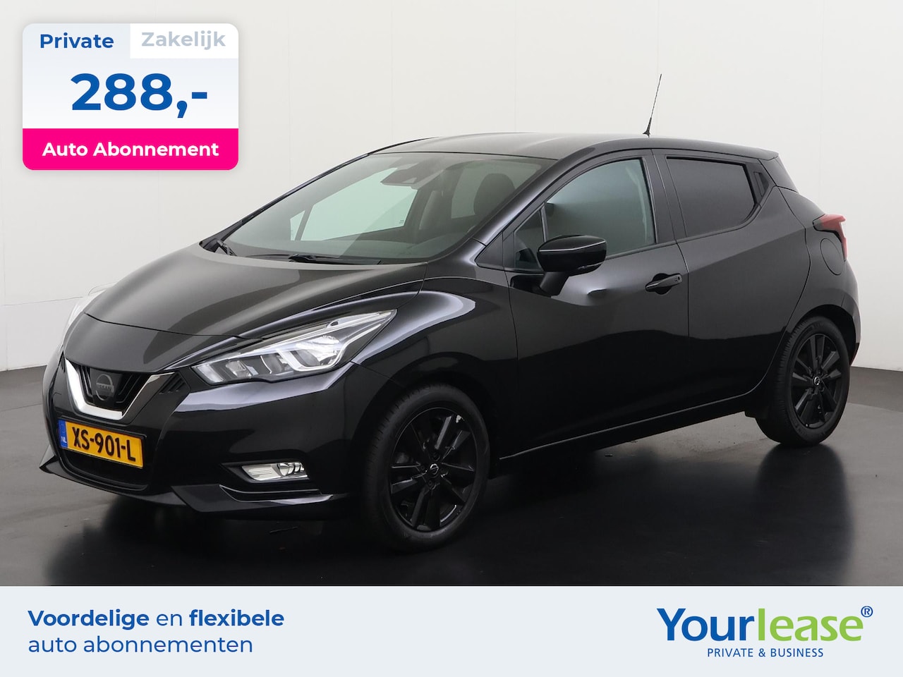 Nissan Micra - 0.9 IG-T N-Connecta | All-in 288,- Private Lease | Direct uit voorraad - AutoWereld.nl