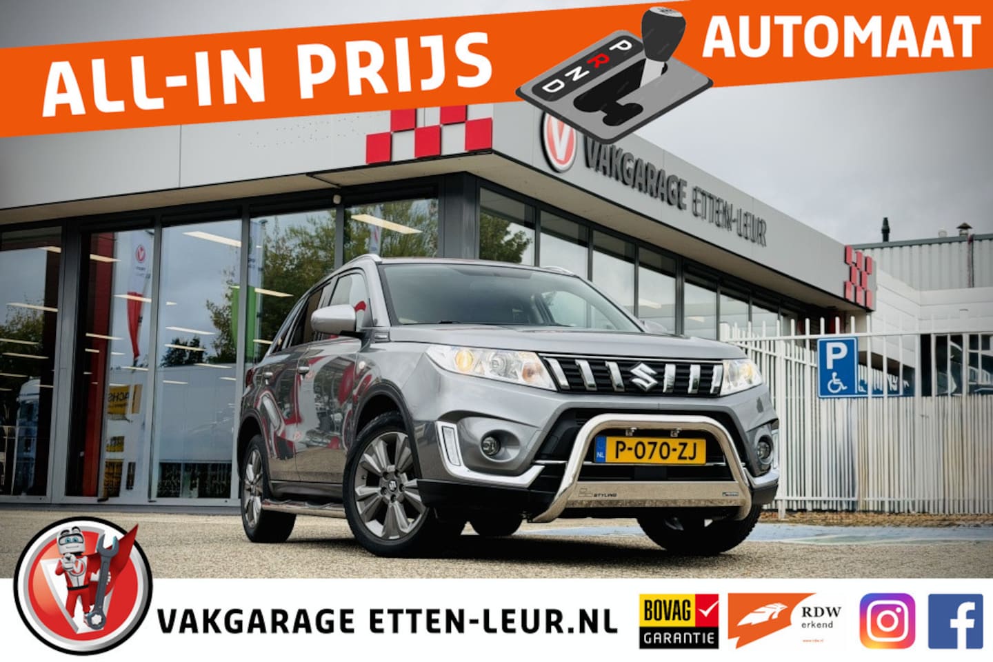 Suzuki Vitara - 1.4 Boosterjet Select | TREKHAAK | CAMERA | STOELVERWARMING - AutoWereld.nl