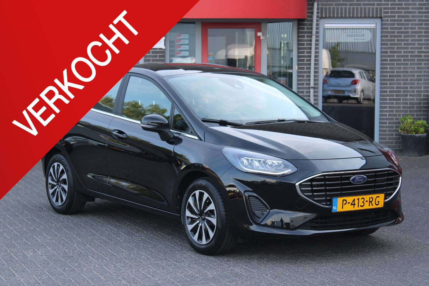 Ford Fiesta - 1.0 EcoBoost Titanium Led/Navigatie/Clima Incl Garantie!! - AutoWereld.nl