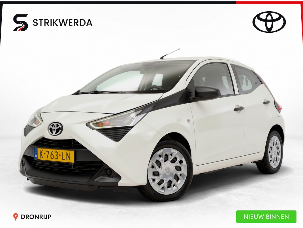 Toyota Aygo - 1.0 VVT-i x-fun | Airco | Dab radio | Bluetooth | Elek. ramen - AutoWereld.nl