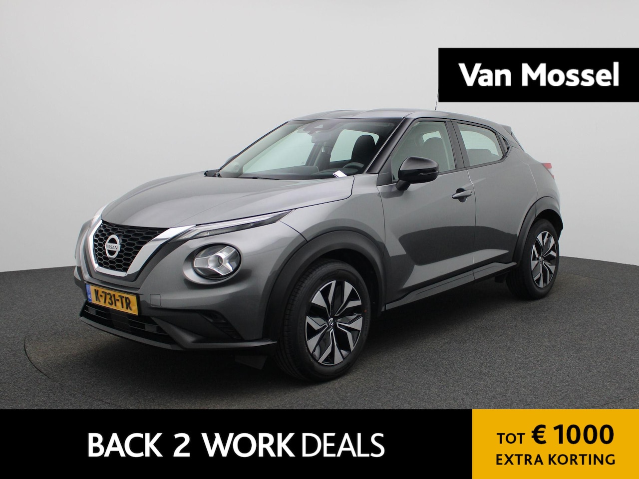 Nissan Juke - 1.0 DIG-T Acenta | APPLE CARPLAY | ANDROID AUTO | CRUISE CONTROL | ACHTERUITRIJCAMERA | BL - AutoWereld.nl