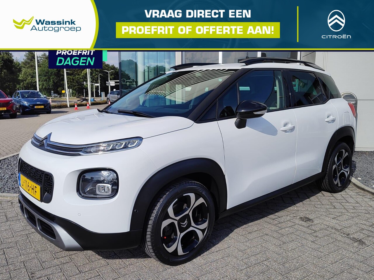 Citroën C3 Aircross - 1.2 PureTech Shine Camera | Parkeersensoren | Navigatie - AutoWereld.nl