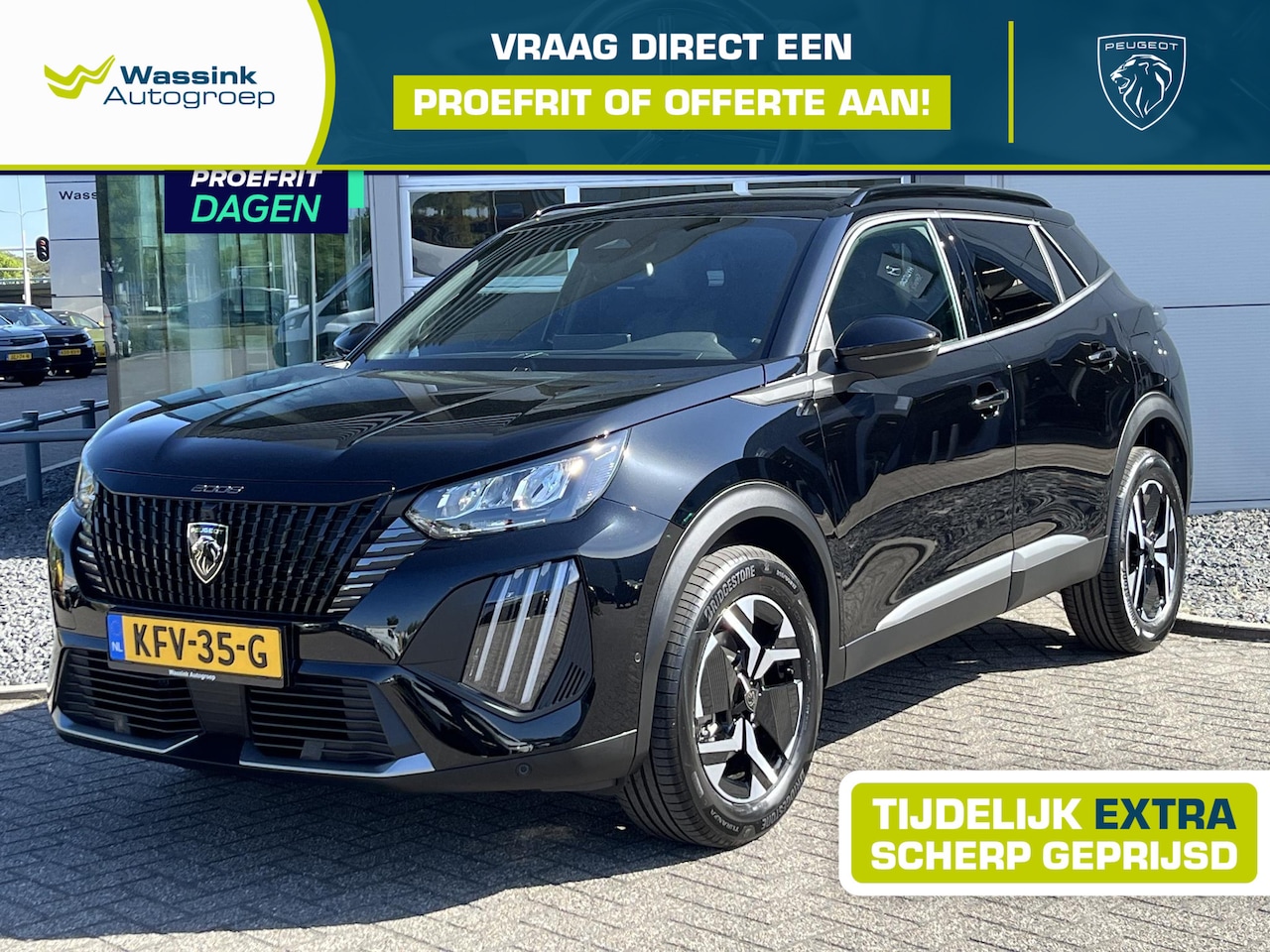 Peugeot 2008 - 1.2 Hybrid 145 Allure VOORRAAD VOORDEEL 500,- extra inruil | Adaptive Cruise control | Na - AutoWereld.nl