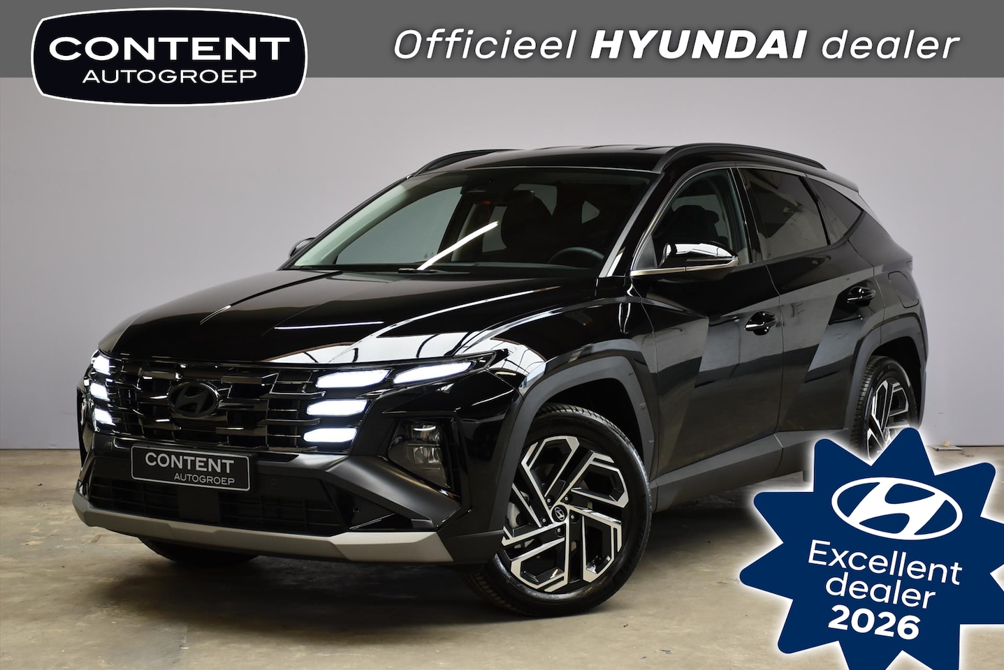 Hyundai Tucson - 1.6 T-GDi HEV 238pk 2WD Aut Premium I Voorraad deal - AutoWereld.nl