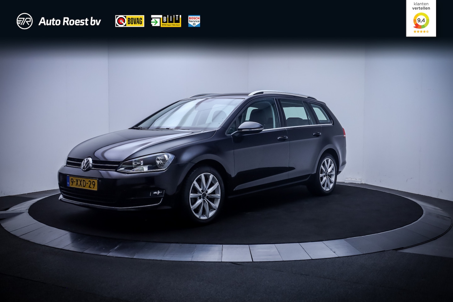 Volkswagen Golf Variant - 1.4 TSI 140pk Dsg HIGHLINE 1/2LEDER | PDC+CAMERA | STOELVERW. | CLIMA | NAVI | LMV 17'' - AutoWereld.nl