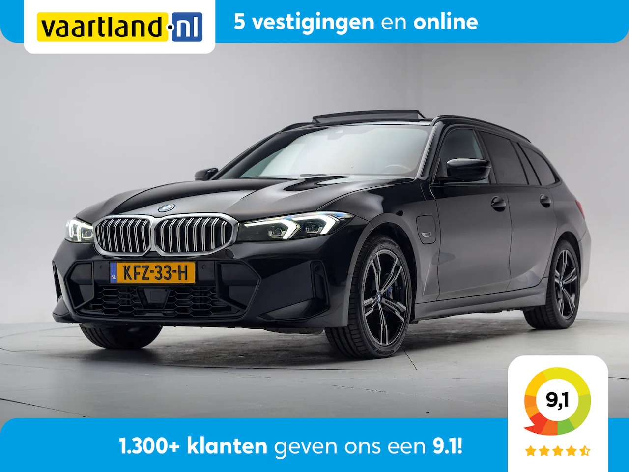 BMW 3-serie Touring - 330e M Sport [ SOH 96,7% ][ Pano H/K Memory ACC ] - AutoWereld.nl
