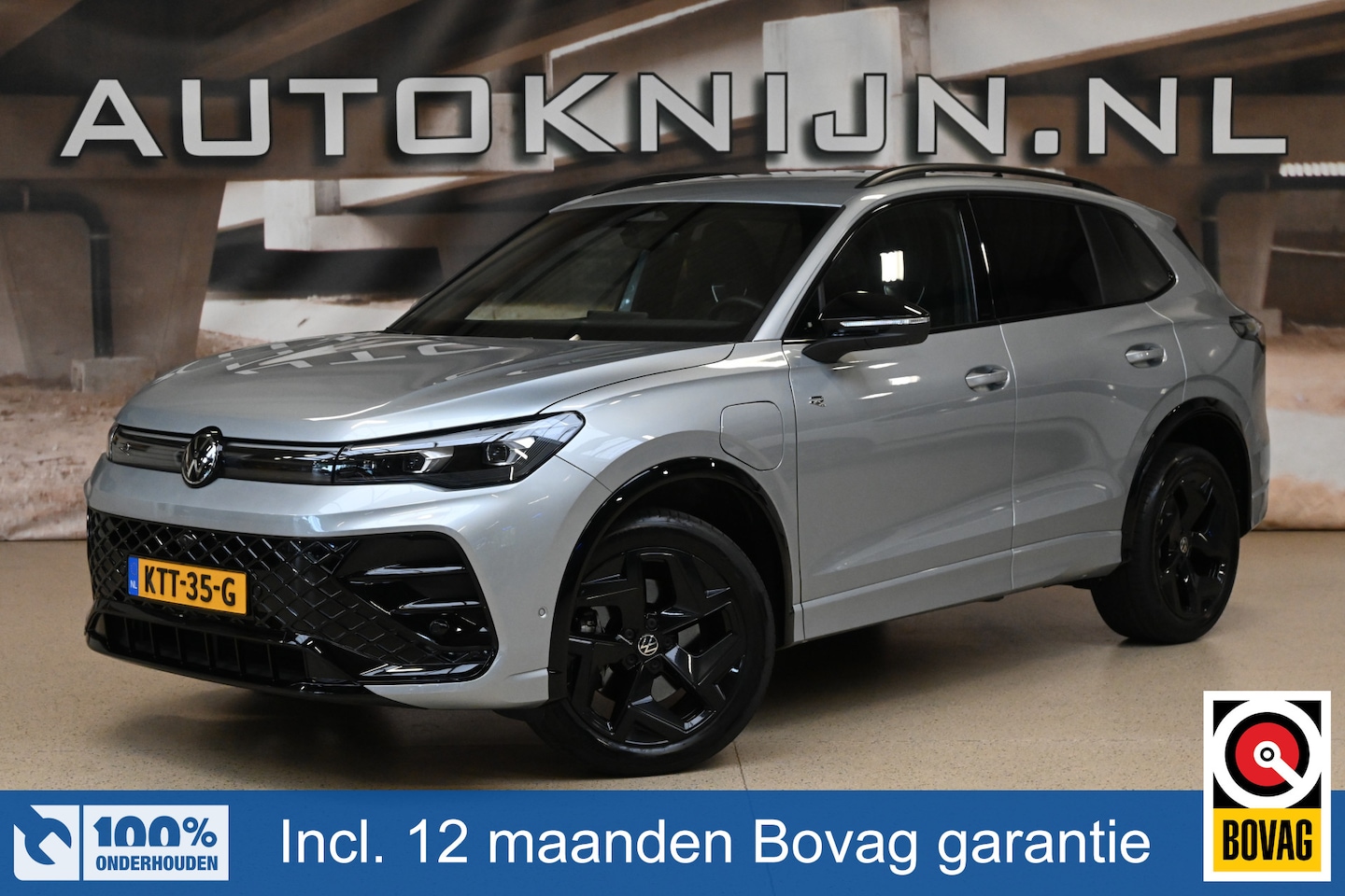 Volkswagen Tiguan - 1.5 eHybrid 272 PK R-Line | Trekhaak | 360° | IQ. Light | 100% (Dealer) onderhouden label - AutoWereld.nl