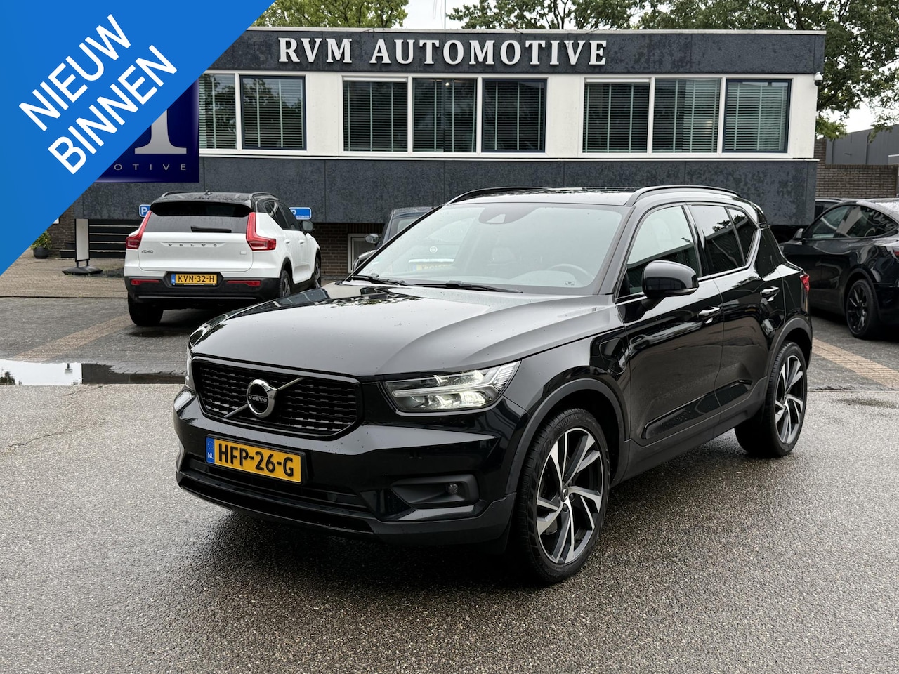 Volvo XC40 - 1.5 T5 Recharge R-Design 20 INCH | LEDEREN BEKLEDING | ELEKTRISCHE TREKHAAK | CAMERA | STO - AutoWereld.nl