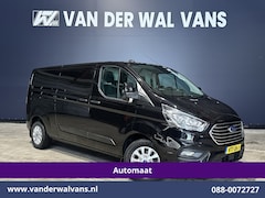 Ford Transit Custom - 2.0 TDCI 130pk Automaat L2H1 Euro6 Airco | 2x zijdeur | Camera | LED | Apple Carplay | Cru