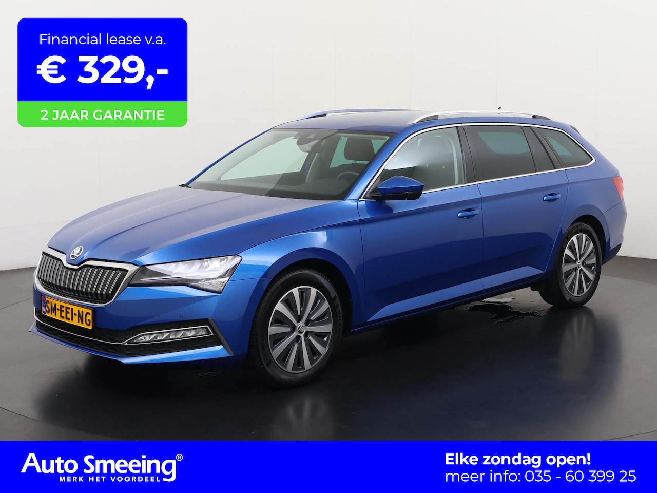 Skoda Superb Combi - 1.4 TSI iV Business | Adaptive cruise | Navigatie | Stoelverwarming | Zondag Open! - AutoWereld.nl