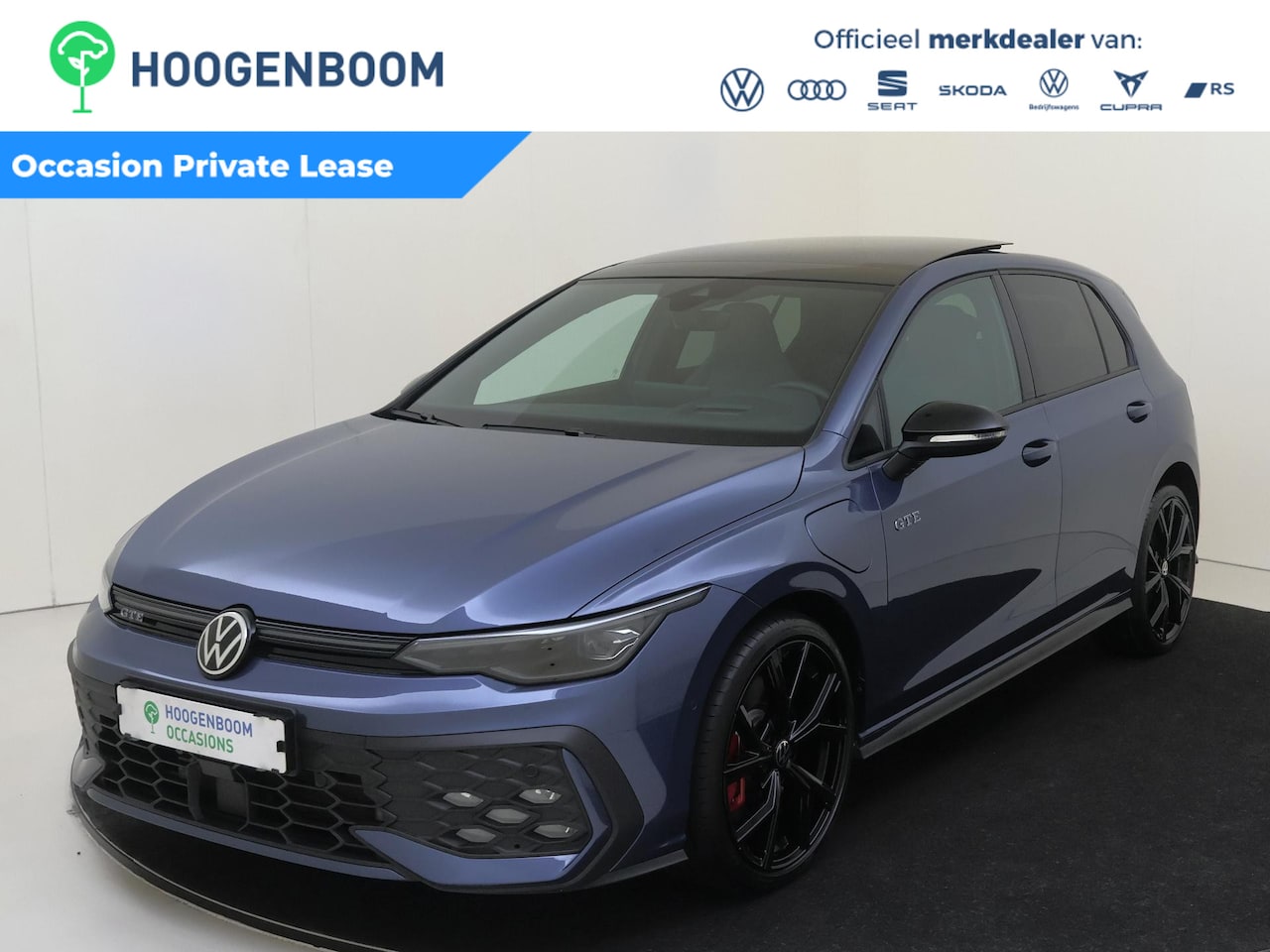 Volkswagen Golf - 1.5 eHybrid GTE | SoH 100% | Panoramadak | Trekhaak | Lederen bekleding ‘Vienna’ | Black s - AutoWereld.nl