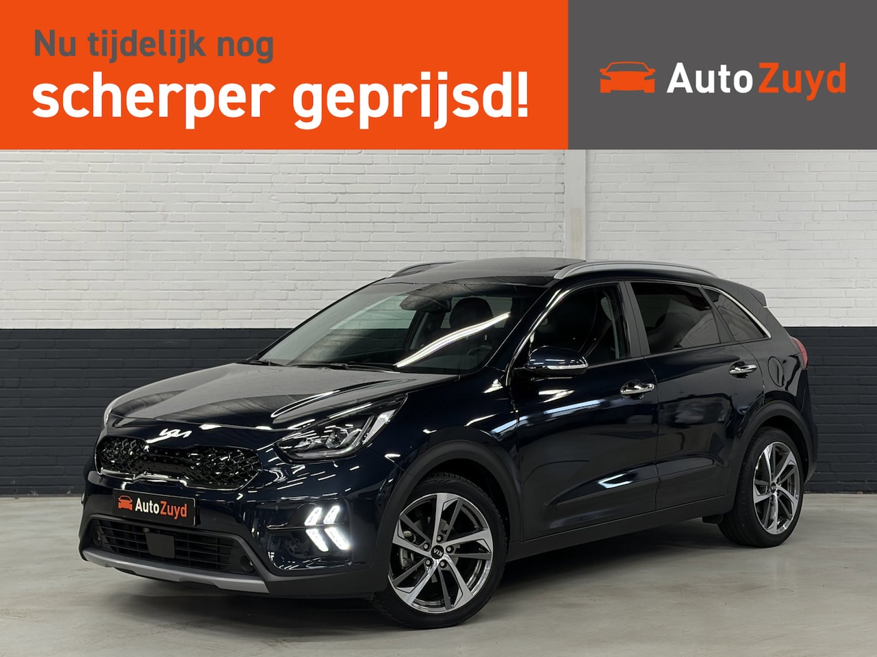 Kia Niro - 1.6 GDi Hybrid ExecutiveLine Automaat / Navi / Leder / Schuifdak / JBL / Camera - AutoWereld.nl