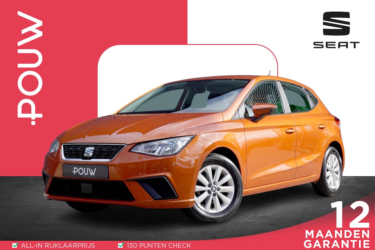 SEAT Ibiza - 1.0 TSI 95pk Style | Stoelverwarming | Adaptive Cruise Control | Automatische Airco | - AutoWereld.nl