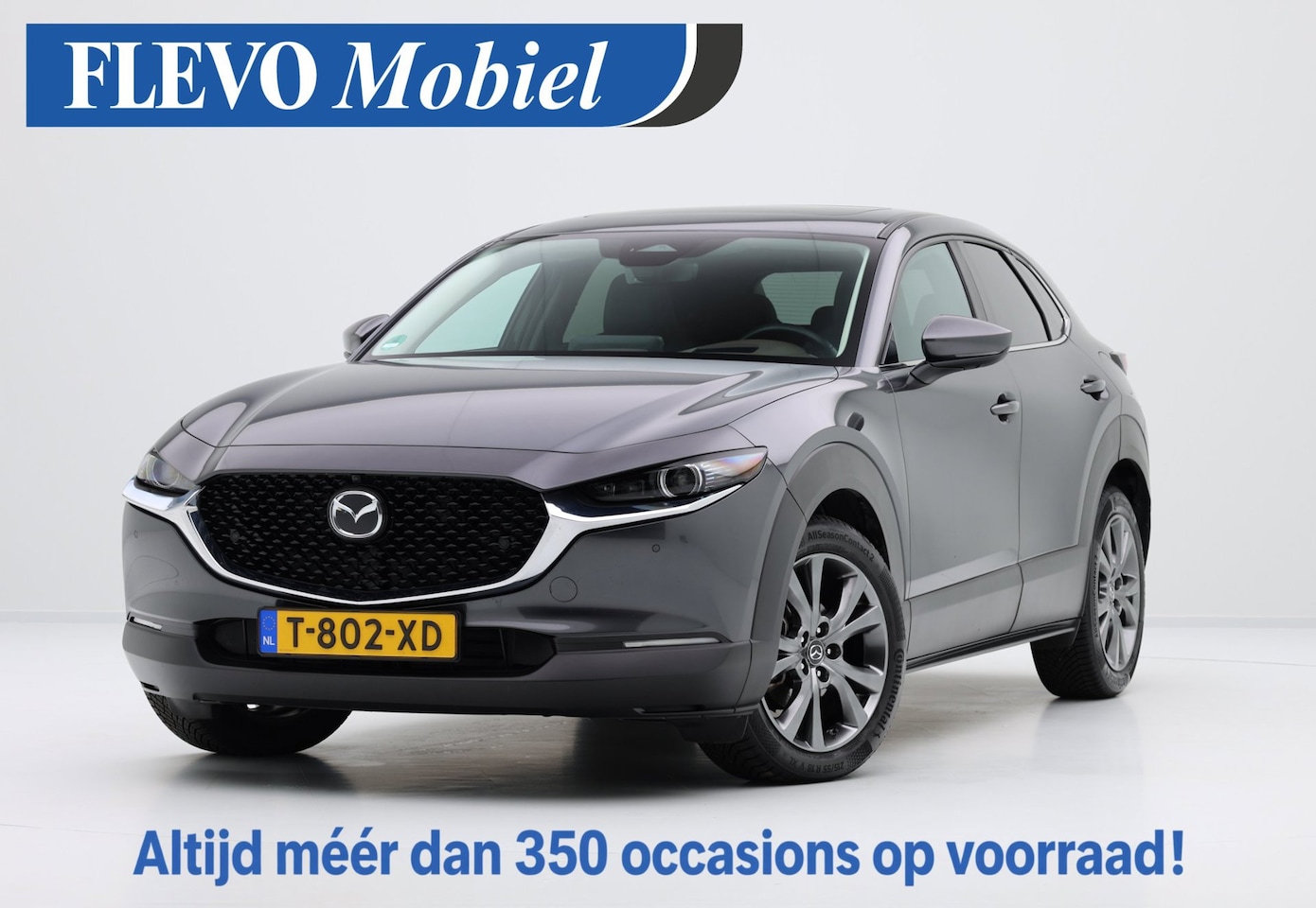 Mazda CX-30 - 2.0 e-SkyActiv-X M Hybrid Exclusive-line Pano|1e-Eig|Leder|Navi|Adapt-Cruise - AutoWereld.nl