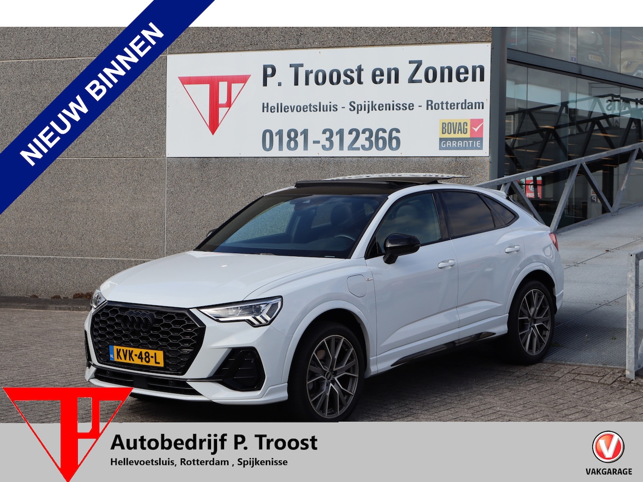 Audi Q3 Sportback - 45 TFSI e 3x S-Line/Panoramadak/Stoelverwarming/Apple carplay/Lane assist//Achteruitrijcam - AutoWereld.nl