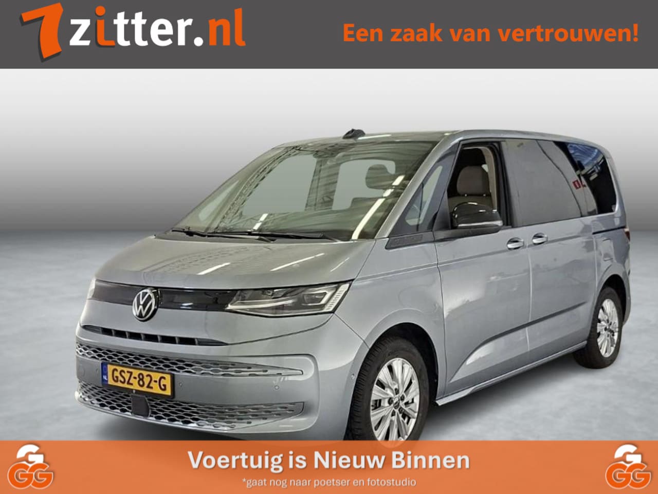Volkswagen Multivan - 1.4 eHybrid L1H1 Style 1.4 eHybrid L1H1 Style, 7-Persoons, Trekhaak, Panoramadak, IQ light, - AutoWereld.nl