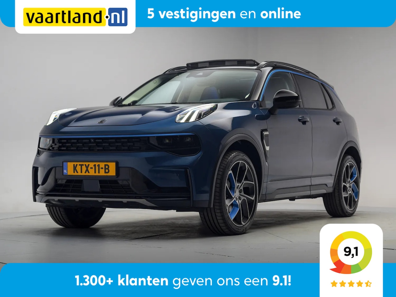 Lynk & Co 01 - 1.5 PHEV [ Panorama Navi Apple/Android Stoelverwarming ] - AutoWereld.nl