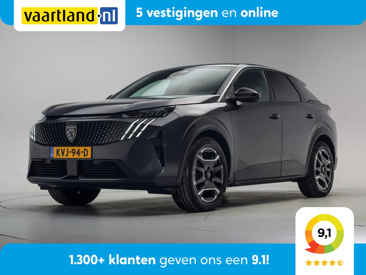 Peugeot e-3008 - Allure 73 kWh [ Navi Apple/Android Cruise Clima Camera ] - AutoWereld.nl