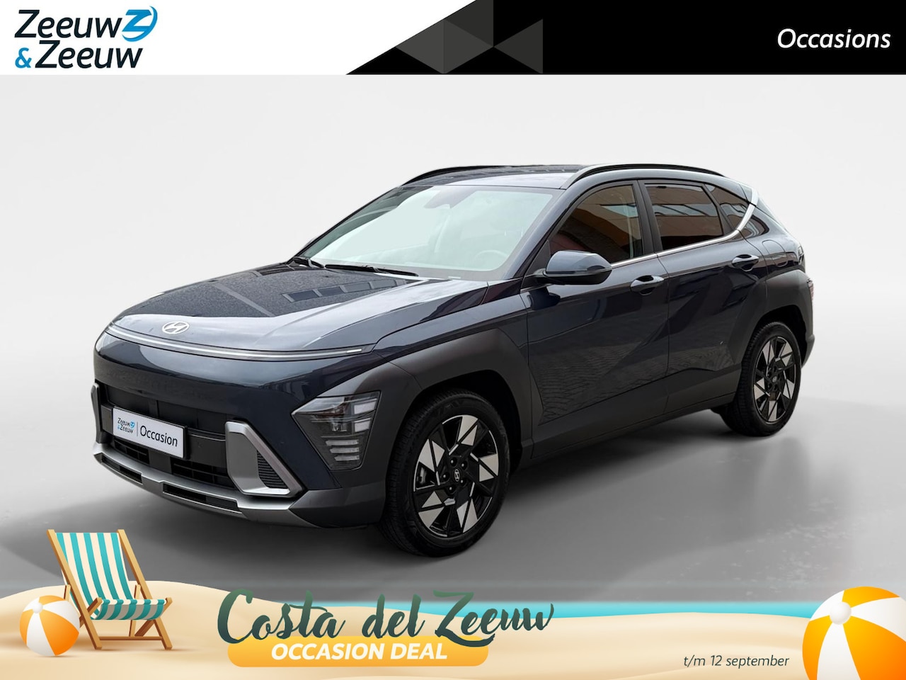 Hyundai Kona - 1.6 GDI HEV Comfort Smart | Navigatie| Stoel/Stuurverwarming| Elektrische achterklep| Acht - AutoWereld.nl