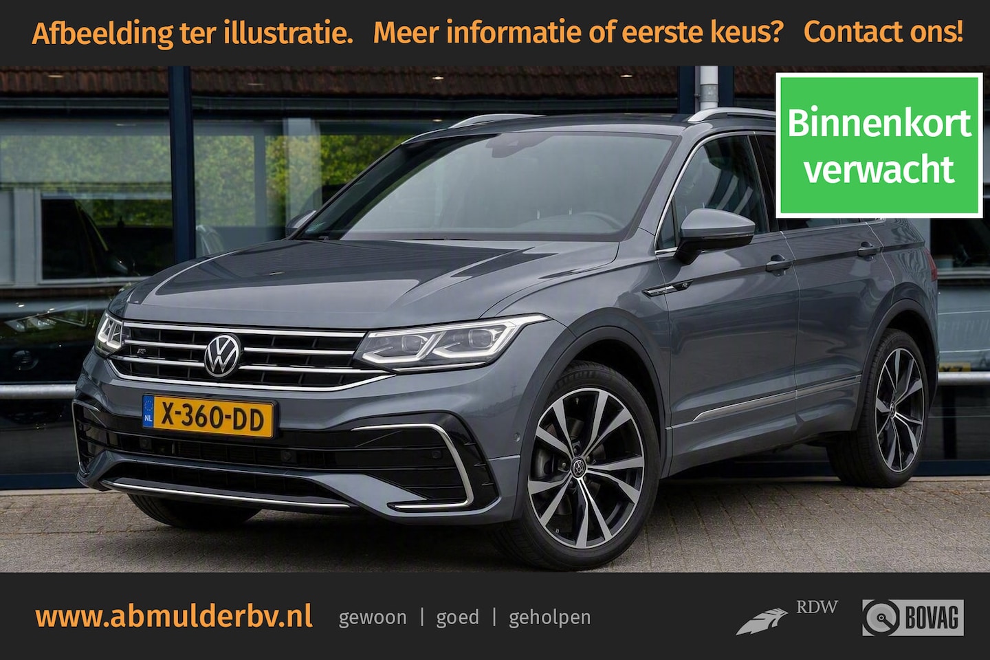 Volkswagen Tiguan Allspace - 1.5 TSI 150PK R-Line Business 7p / 7 Persoons DSG Automaat | Org. NL | BOVAG Garantie | Tr - AutoWereld.nl