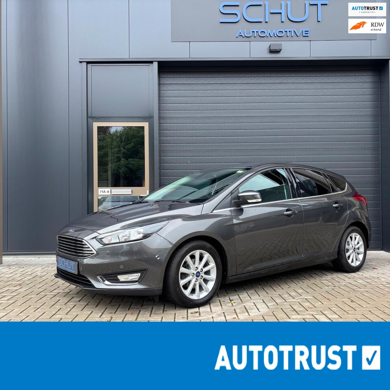 Ford Focus - 125pk Titanium CARPLAY | CLIMA | NAVI | STOEL + STUURVERWARMING |ZEER NETTE AUTO!! - AutoWereld.nl