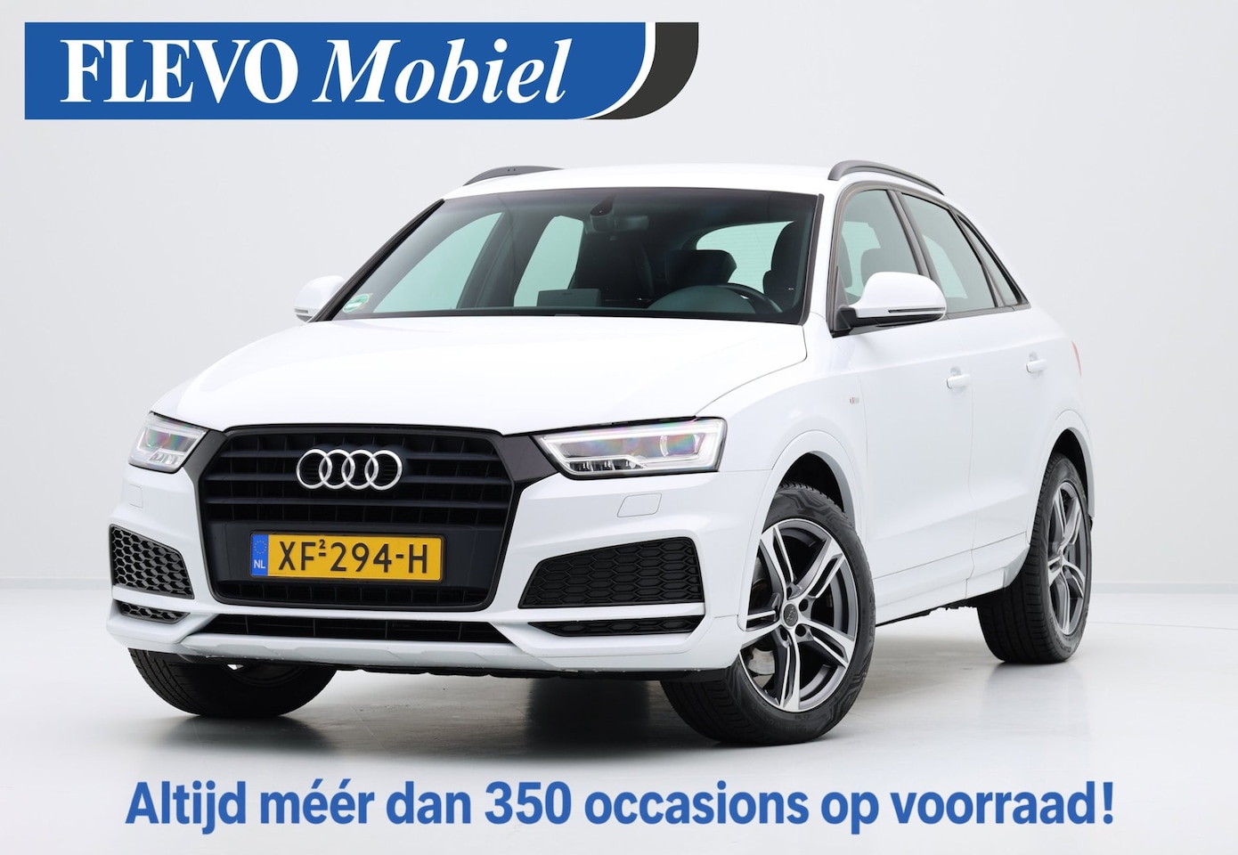 Audi Q3 - 1.4 TFSI CoD Sport Advance Sport Navi|Half-Leder|LED|Clima|Trekhaak - AutoWereld.nl