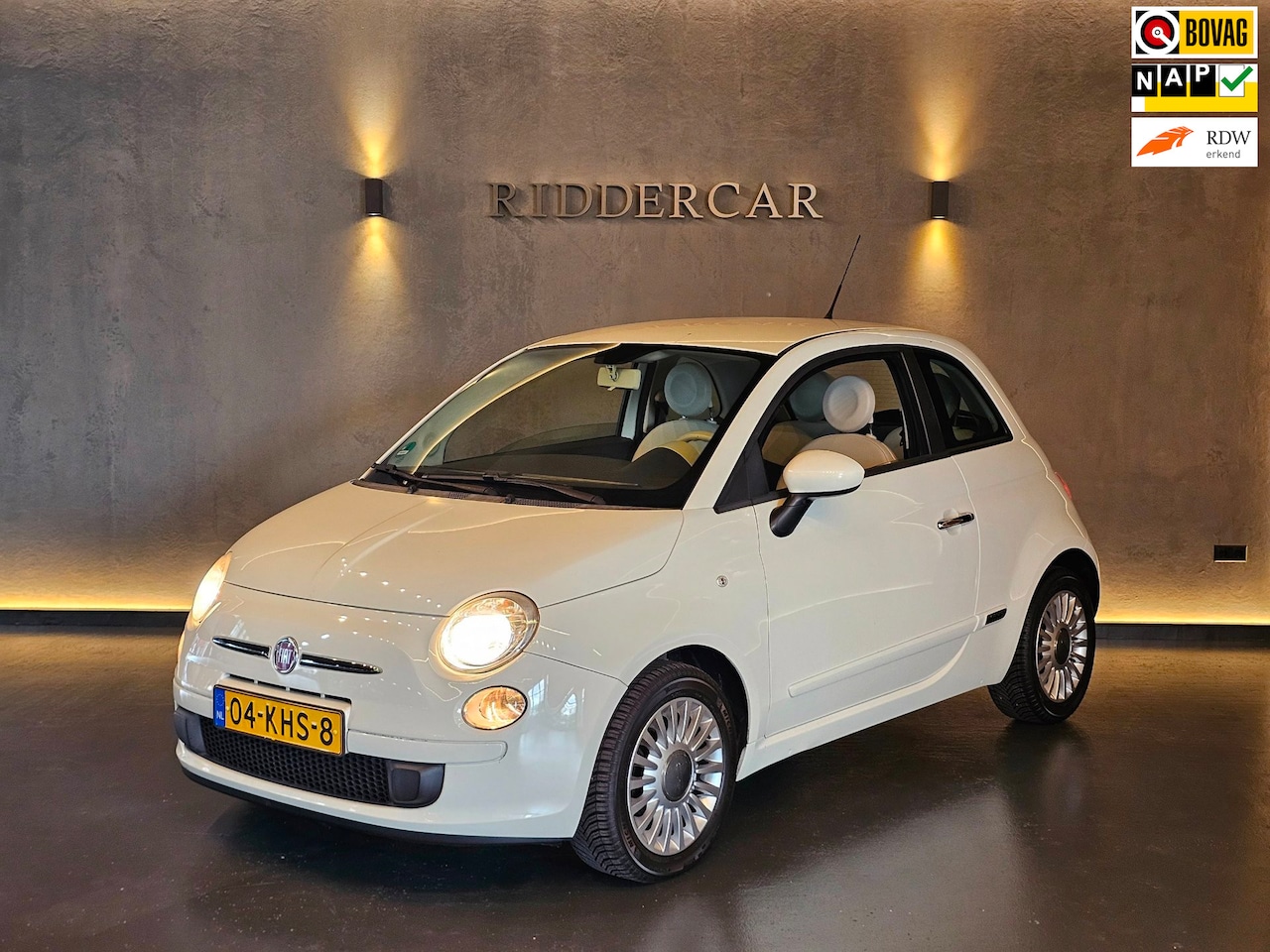 Fiat 500 - 1.2 Pop|AUTOMAAT|VELGEN|AIRCO|ELEKRAMEN|NAP|1E EIG|BOEK - AutoWereld.nl