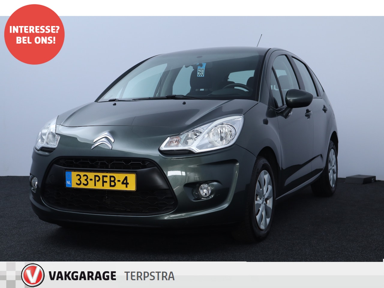 Citroën C3 - 1.6 Ligne Business /Trekhaak! /Pano-Voorruit! /Navi /Climat /Cruise /Elek. pakket /Bluetoo - AutoWereld.nl