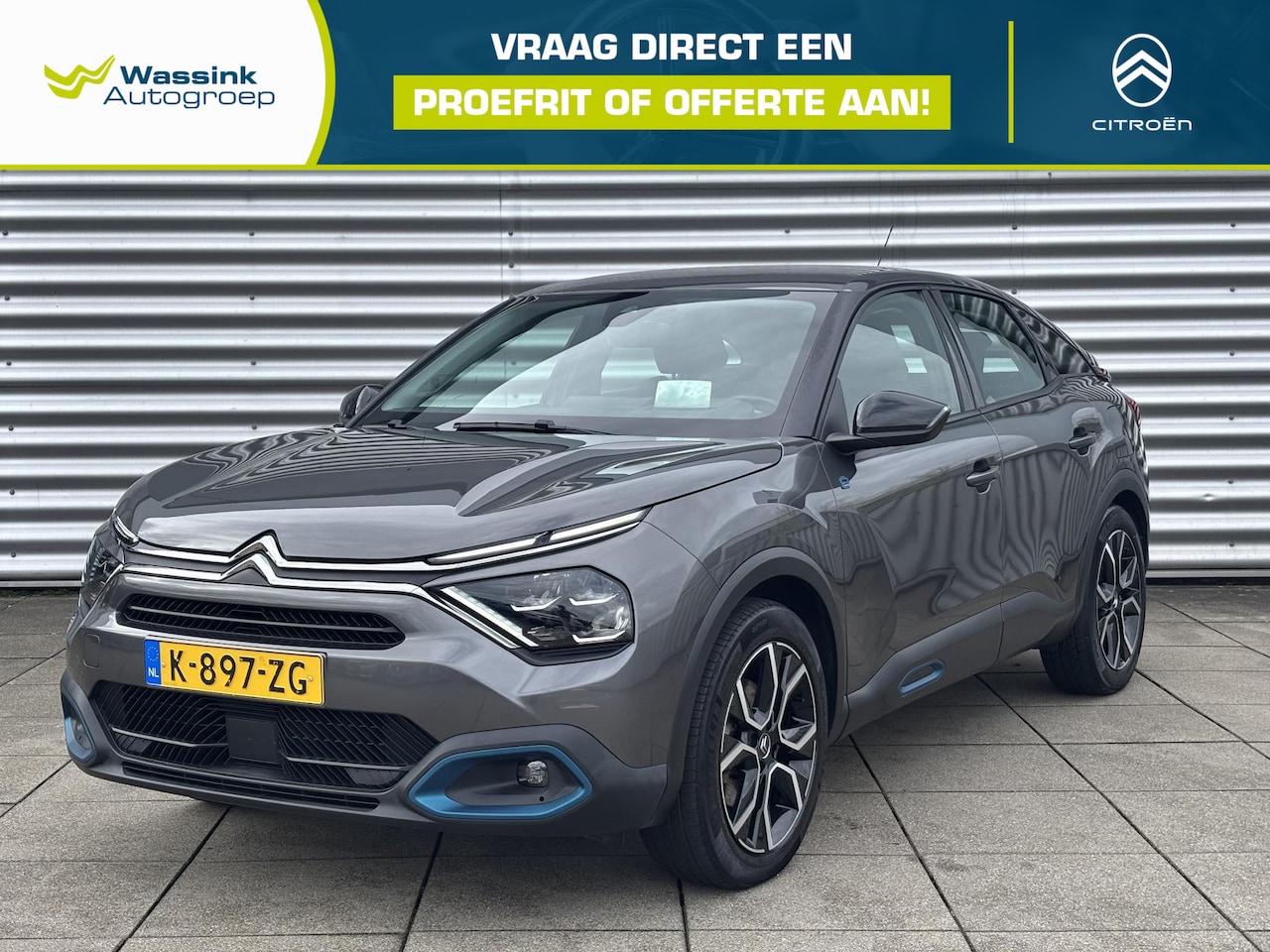 Citroën Ë-C4 - Feel Edition 50 kWh | Cruise Control | Camera | Navigatie | Stoel/Stuurverwarming | Head-u - AutoWereld.nl