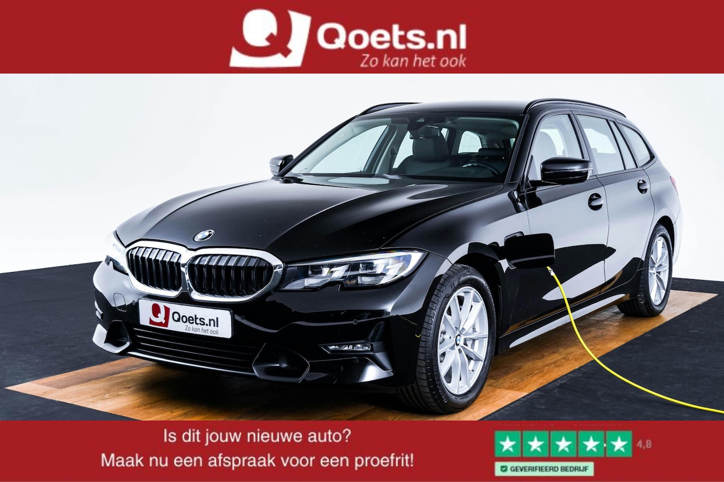 BMW 3-serie Touring - 330e Sport line - Elektrisch verwarmde voorstoelen - Sportstoelen - PDC voor/achter - Acti - AutoWereld.nl