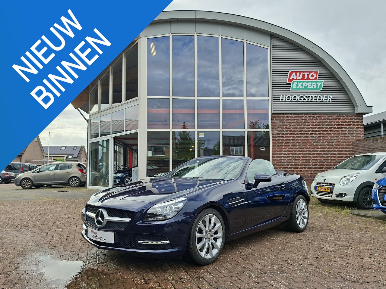 Mercedes-Benz SLK-klasse - 200 Automaat leer|Airscarf|stoelverw.|Navi|cruise - AutoWereld.nl