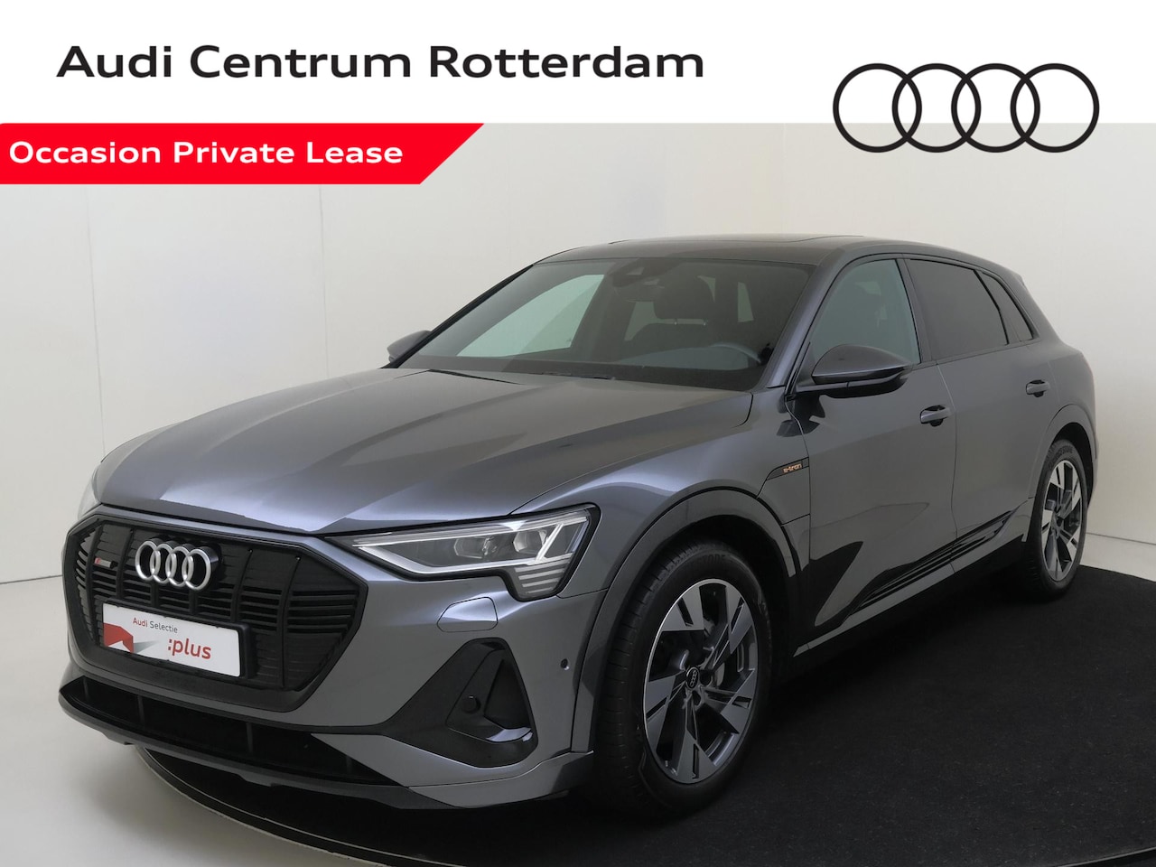 Audi e-tron - 55 quattro S edition 95 kWh | SoH 100% | Panoramadak | Luchtvering | Adaptieve cruise cont - AutoWereld.nl
