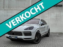 Porsche Cayenne Coupé - 3.0 E 462PK V6 SportDesign GTS Krijt/Kreide|Pano|HUD|Luchtv.|4-Wiel besturing|360°|ACC|Kui