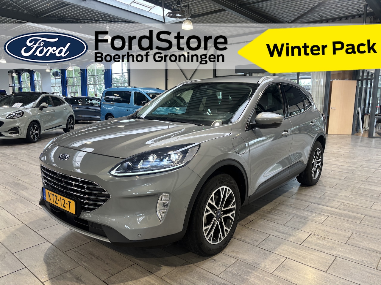 Ford Kuga - 2.5 PHEV 225 pk Titanium X | Winter Pack | Adapt. cruise | Adapt. LED | El. a. klep | Came - AutoWereld.nl