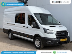 Ford Transit - DC 2.0 TDCI 170PK L4H3 Dubbele Cabine 6-Stoelen Airco Cruise Control Camera Parkeersensore
