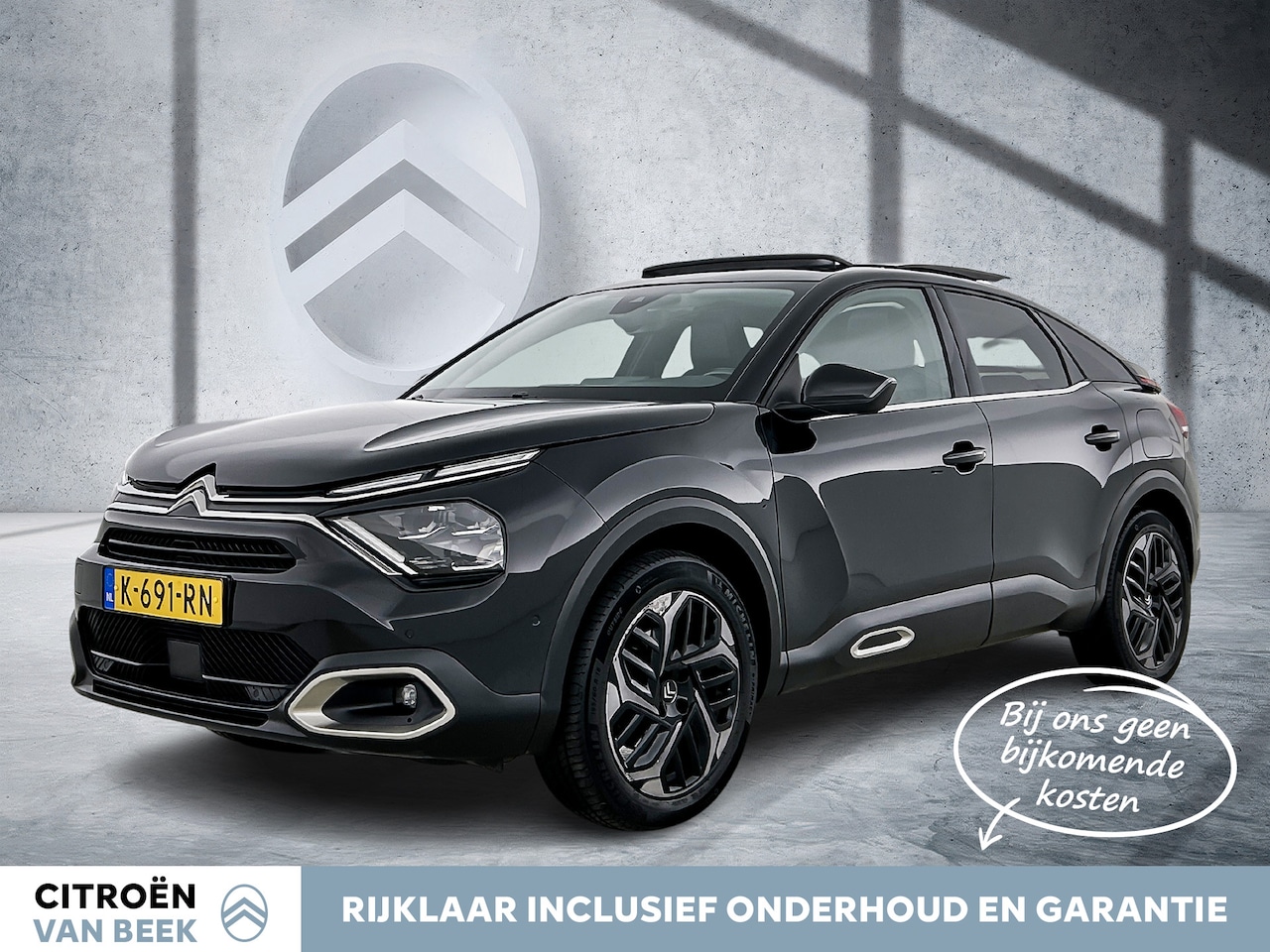 Citroën C4 - 130pk Automaat Shine | Rijklaar | Trekhaak | Panoramadak | Adaptive Cruise | - AutoWereld.nl