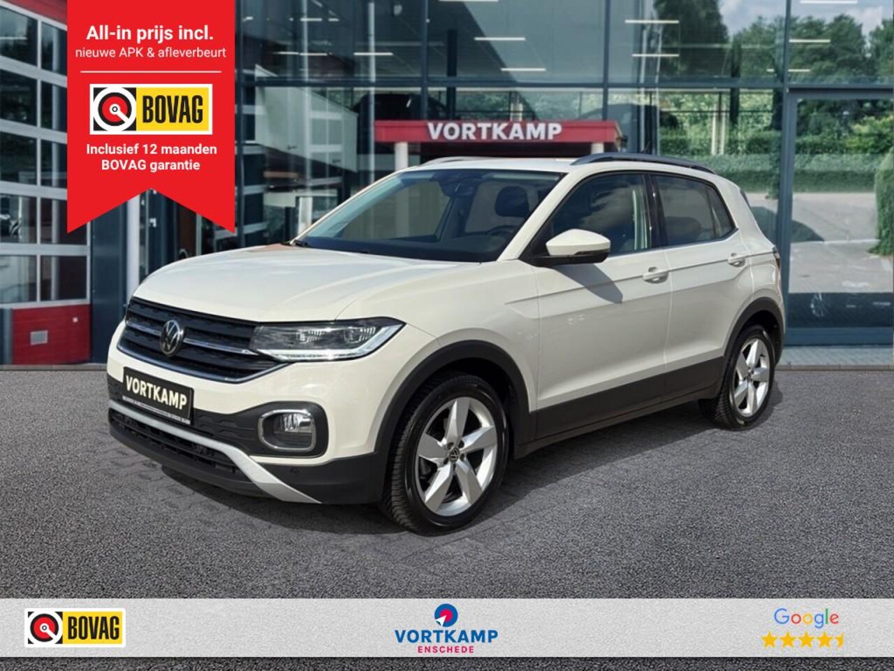 Volkswagen T-Cross - 1.0 TSI DSG STYLE PDC/CLIMA/LED/STOELVERW - AutoWereld.nl
